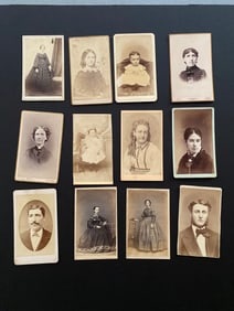 19th Centruy Cabinet Card Lot (12)