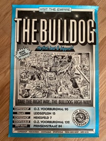 The Bulldog Coffe Shop Amstedam Poster