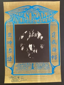 Grateful Dead 1967 Golden Road Poster 1st Printing