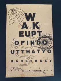 Grateful Dead 1975 Eyes of the World Poster 1st Printing
