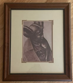 Edward Curtis Early 20th Century Original Native American Photogravure