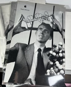 Apple Think Different James Warson Poster 1st Printing