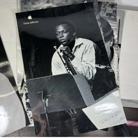 Apple Think Different Miles Davis Poster 1st Printing
