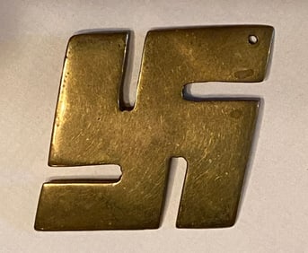 World War 2 German Swastika Pendant