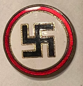 World War 2 German National Socialist Party Button Pin