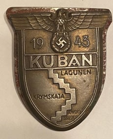 1943 World War 2 German Kuban Shield
