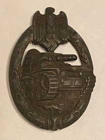 World War 2 German Panzer Tank Division Medal