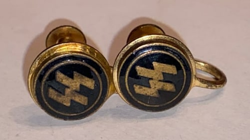 SS Nazi Cufflinks World War 2