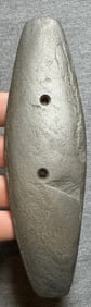 Antique Native American Slate Gorget Pendant