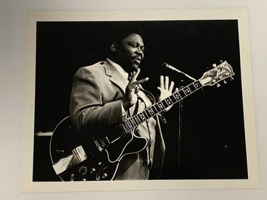 BB King Original Type 1 Photograph