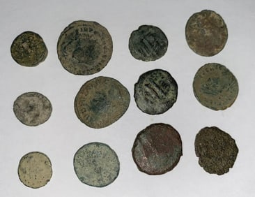 Ancient Iberian Peninsula Shipwreck Coins