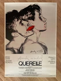Andy Warhol 1983 White Querelle Poster 1st Printing