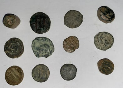 Ancient Iberian Peninsula Shipwreck Coins