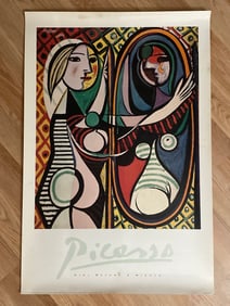 Pablo Picasso MOMA Girl Before The Mirror Lithograph Poster