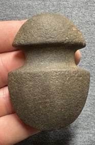 Native American Artifact Full Groove Stone Axe Head