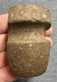 Native American Artifact Full Groove Stone Axe Head