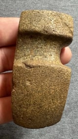 Native American Tennessee Artifact 3/4 Groove Stone Axe Head
