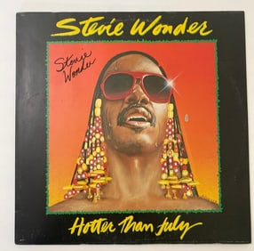 Stevie Wonder Autographed Record Album