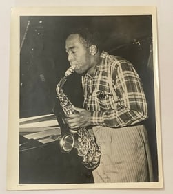 Charlie Parker 1947 Browns Brothers Original Photograph Type 1