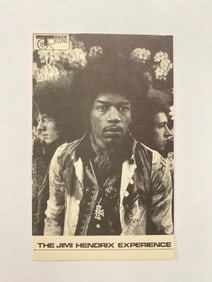 Jimi Hendrix 1968 Handbill