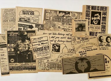 1960's Rock and Roll Ephemera Lot