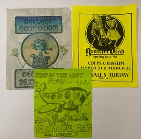 Grateful Dead Concert Flyers
