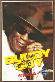Buddy Guy Autogrpahed Concert Poster