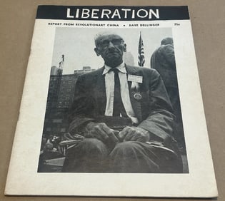 David Dellinger Yippie Founder Liberation Booklet 1st Printing