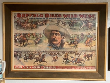 Buffalo Bill Wild West Show Original Poster