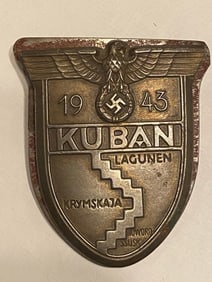1943 World War 2 German Kuban Shield