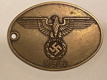World War 2 German Gestapo Identification Badge