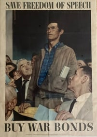 Norman Rockell Original Saturday Evening Post Poster