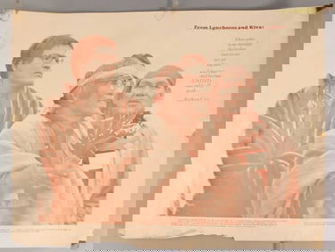 Vintage Native American Tribal Protest Poster