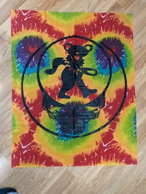 Grateful Dead 1990's Concert Lot Hung Tapestry