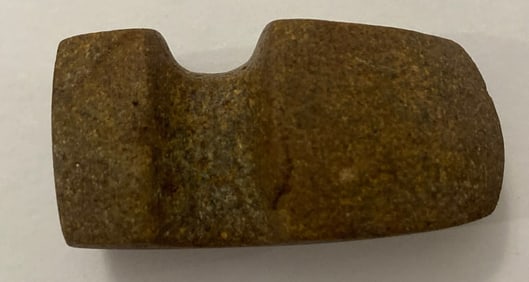 Native American Tennessee Artifact 3/4 Groove Stone Axe Head
