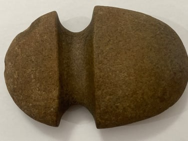 Native American Artifact Large Full Groove Stone Axe Head