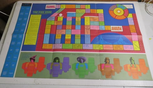 Coutry Joe & The Fish Board Game Poster 1st Printing