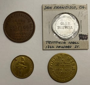 Antique Token Lot