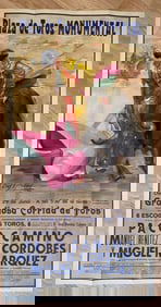 Plaza De Toros Monumental Bullfighting Poster