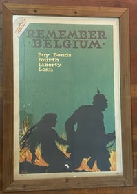 World War 1 Original War bond Poster