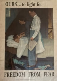 Norman Rockell Original Saturday Evening Post Poster
