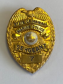 Vintage Hawaii Police Badge