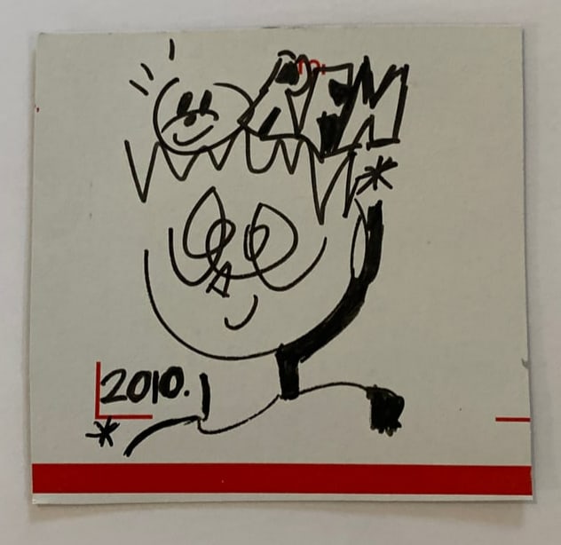 Aaron Curry ORFM Original Graffiti Street Art: Measures 4.5 X4