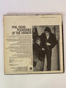 Phil Ochs signed pleasures of the harbor record