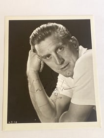 Kirk Douglas Autographed Photo