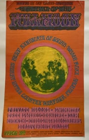 1969 Festival of The Moon Festival Concert Poster