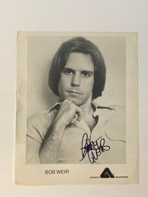 Bob Weir Grateful Dead Autographed Photo