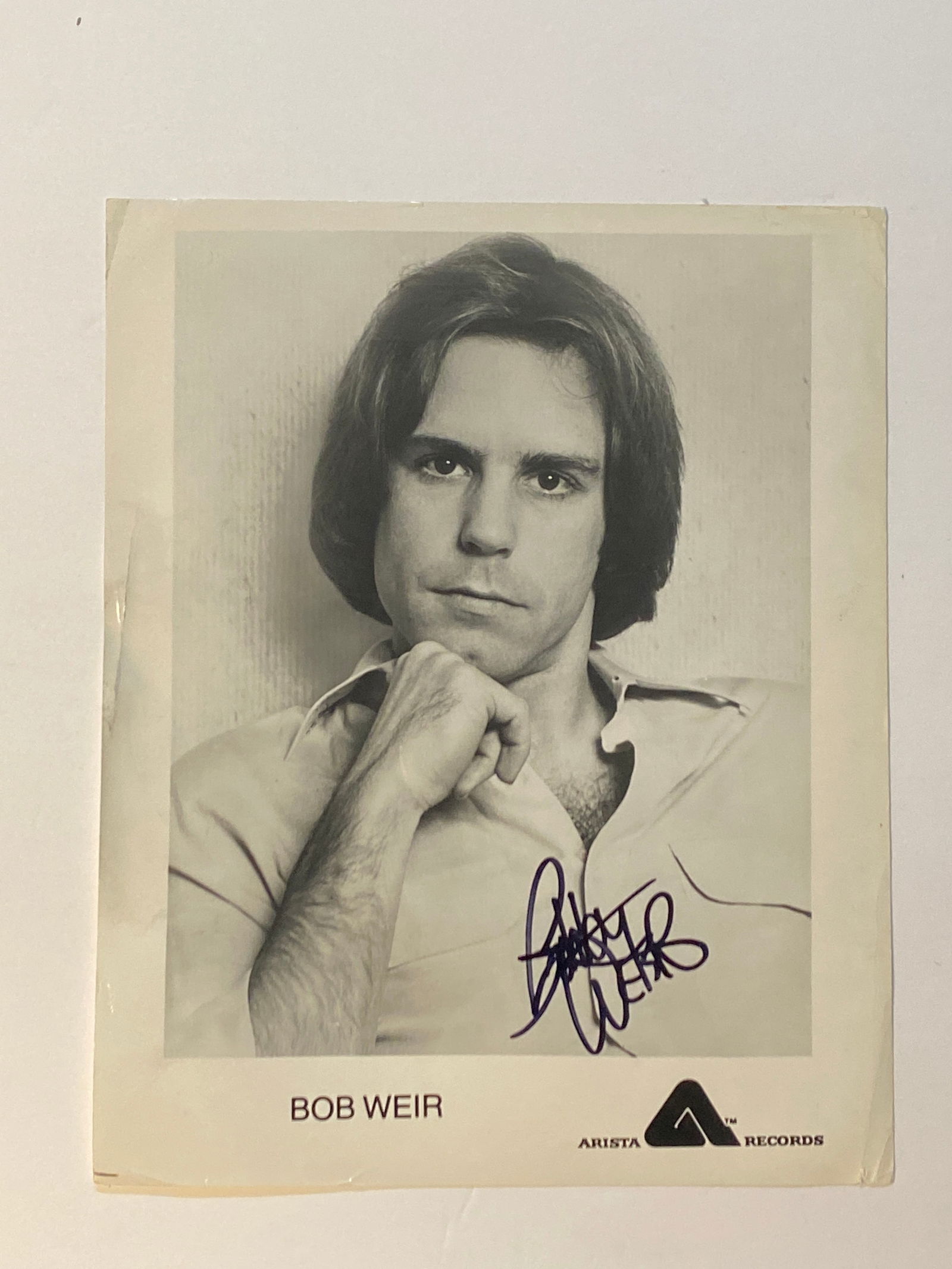 Bob Weir Grateful Dead Autographed Photo (1 of 1)