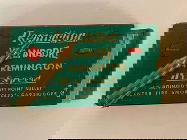 Vintage Remington Kleanbore Ammo