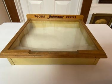 Jackmaster Knives Vintage Display Case